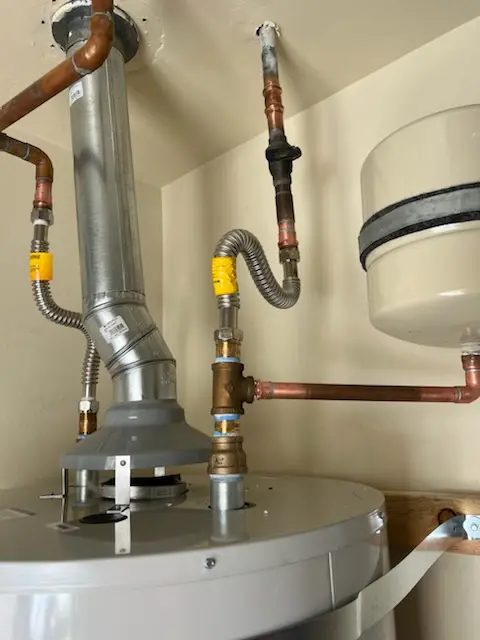 Water heater installation and plumbing repair in North Redlands